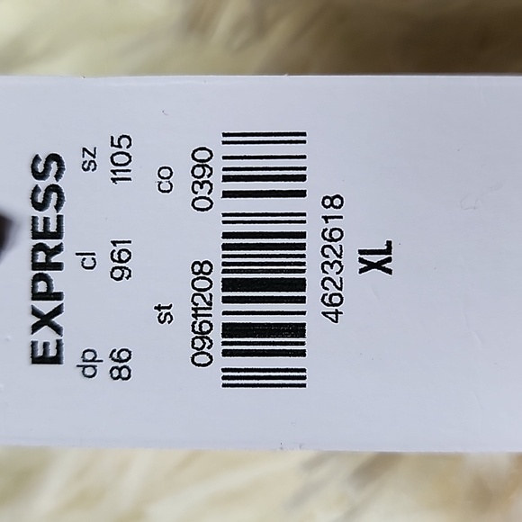 Express Teal Scoop Neck Blouse XL - Picture 5 of 5